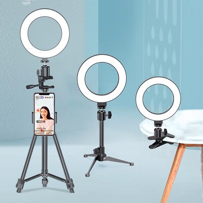 2.1M Selfie Ring Fill Light Photography LED Light Lamp Mobi