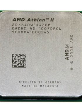 AMD Athlon II X4 640 3.0GHz Quad Core CPU Processor ADX640W