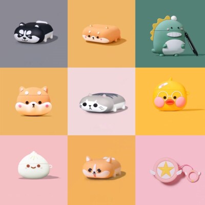 3D Crawl Animal Earphone Cases for AirPods 2 Case Cute