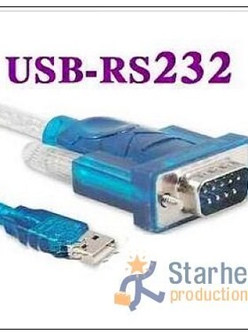10 Pcs USB TO DB9 male 9 PIN RS232 RS-232 SERIAL PORT COM AD