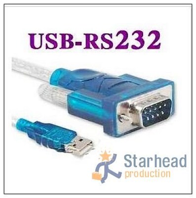 10 Pcs USB TO DB9 male 9 PIN RS232 RS-232 SERIAL PORT COM AD