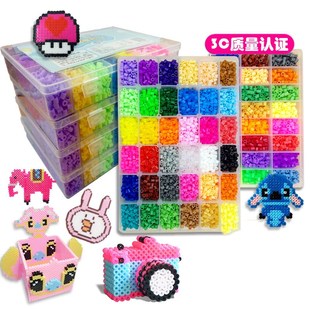 5mm Hama beads 24/48 Colors perler Toy Fuse Bead for kids DI