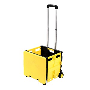 25kg Folding 2 Wheel Shopping Trolley Cart Heavy Duty Storag