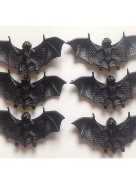 Halloween soft rubber bats Halloween tricky props spoofing