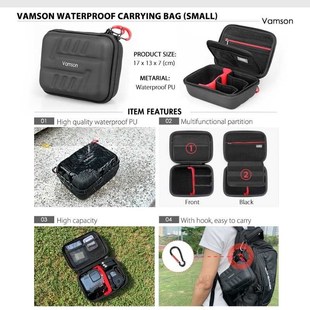 Waterproof Housing Case for GoPro Hero 9 Black Diving Protec