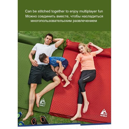 Outdoor air mattres Beach mat camping mat automatic inflatab