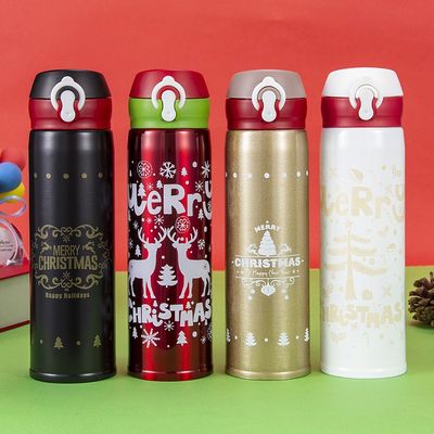 Flask Water-Bottle Termos Christmas-Insulated-Thermos Double