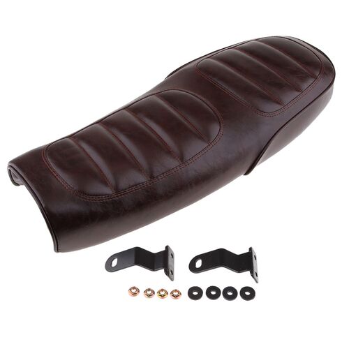 Durable 63cm Motorcycle Retro Seat Cafe Racer Vintage Seat F