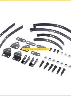 1/14 aya ractor ruck Front  Rear Leaf Spring Suspension Stee