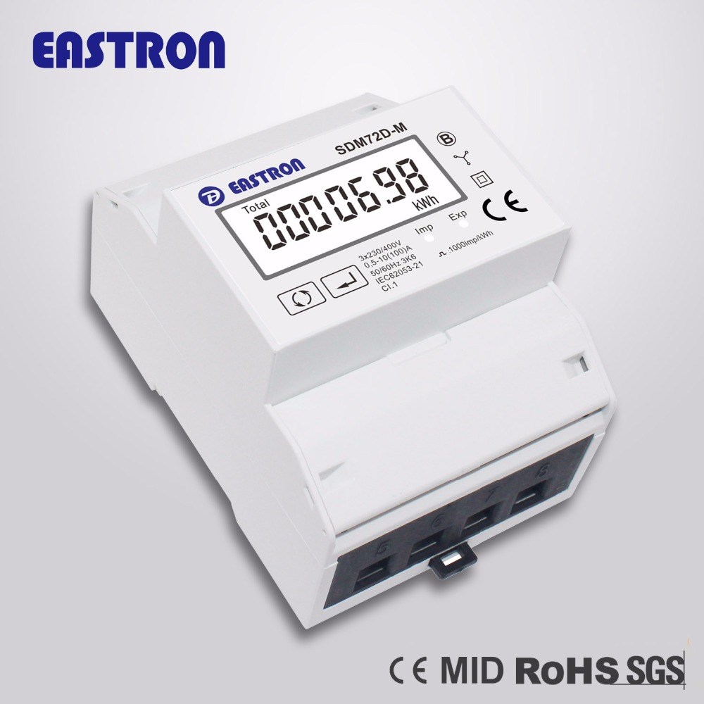 SDM72D-M Three Phase Bi-directional Energy Meter for Renewab