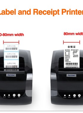 Xprinter Thermal Label Printer Barcode Sticker Receipt Print
