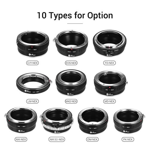 Fikaz LM/M42/NIKONG/NIK/MD/FD/PK/CY/EOS/OM-NEX Len Adapter R