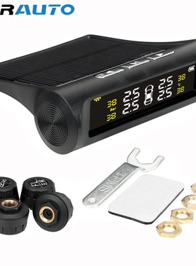 FORAUTO Smart Car TPMS Tyre Pressure Monitoring System Solar