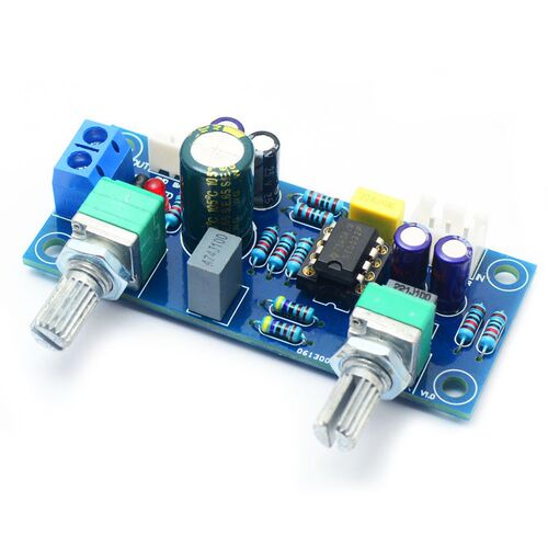 *Low Pass Filter Bass Subwoofer Pre-AMP Amplifier Board Dual
