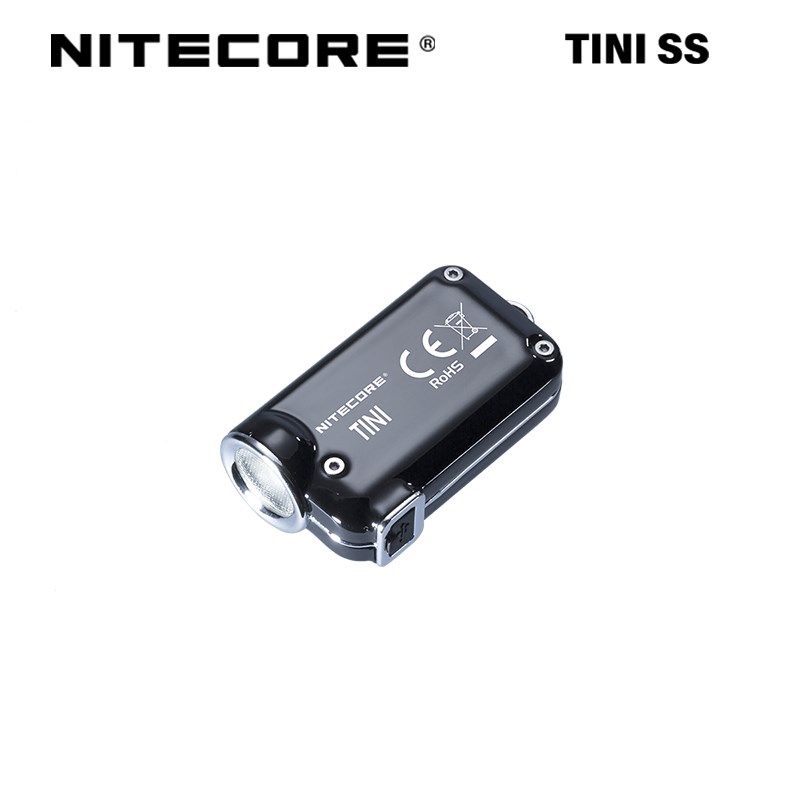 TINI SS/Cu Micro micro USB Rechargeable Keylight Mini EDC Fl