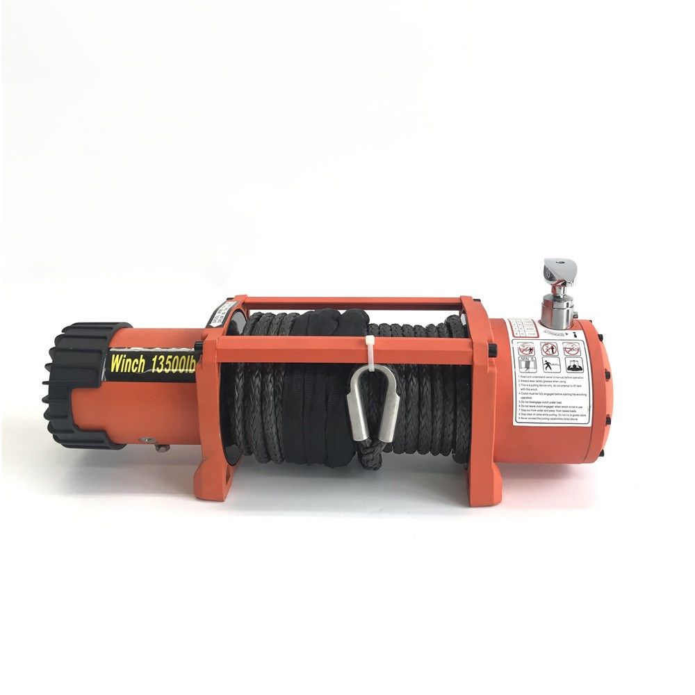 E delivery  winch car 12v 13500lb Electric Winch Heavy Duty