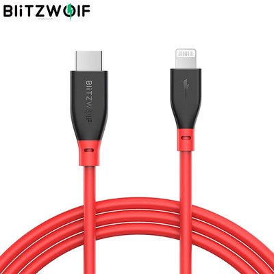 BlitzWolf Type C to Lightning 3A Data Cable W/ MFi Certifie