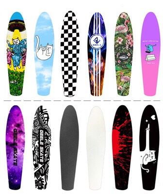 22inch Penny Board Sandpaper Skateboard Sandpaper Skateboar