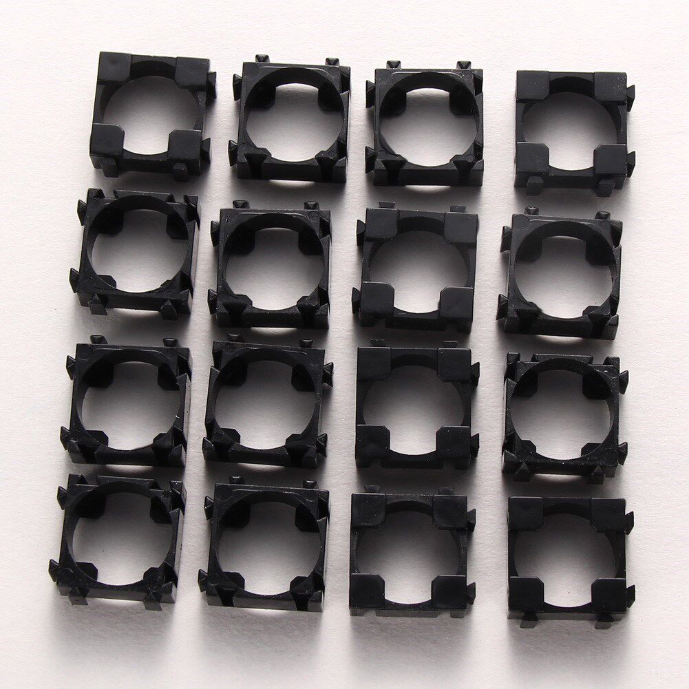 100pcs 18650 lithium cell cylindrical battery case holder b