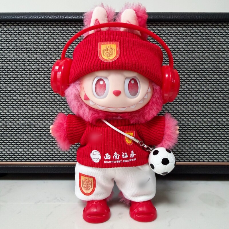 重庆铜梁龙玩偶娃衣适用于布布一二三代穿着labubu前方高能衣服