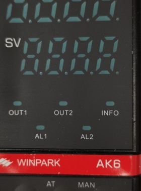【议价】正品 WINPARK常州汇邦温控表 AK6-BKL110-C000R-X AK6-BK