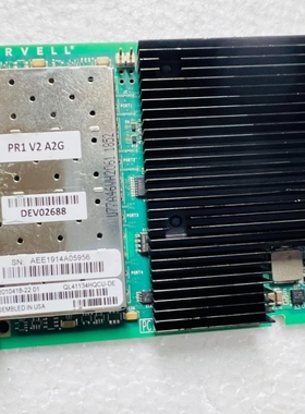 【议价】QLogic QL41134HQCU-DE DELL 047W4V NP0K8 SFP+四口万兆