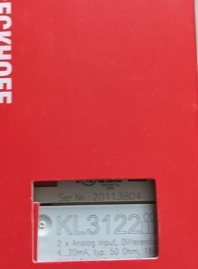 【议价】【议价】BECKHOFF模块KL3122 正品 顺丰