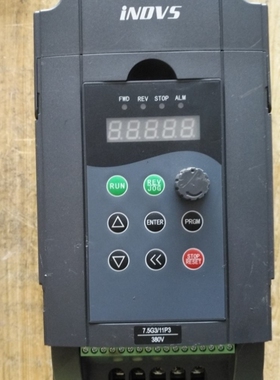 【议价】INDVS变频器Y500 Y0075G3 功能完好 非实价