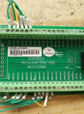 【议价】LEADTECH板6400 功能完好非实价