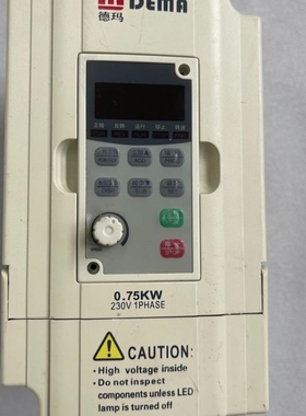 【议价】【议价】DEMA德玛0.75kw变频器0D7523C OD7523