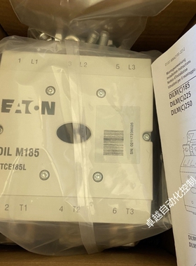 【议价】正品穆勒MOELLER低压接触器 DILM185 XTCE185L