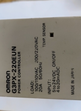 【议价】G3PX-220EUN G32X-A20 G3PX-220 G3PX220EUN 单相20A调功