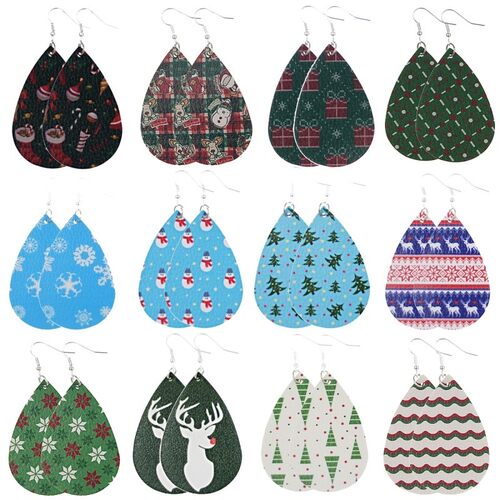 Christmas Gift Geometric Earrings New Long Earings Women