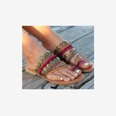 yards flat women shoes sandals 女凉鞋 42大码 Bohemia big