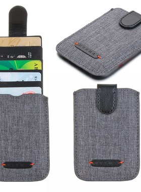 llet Reader Lock Bank Card Holder Id Card Wallet PU leather