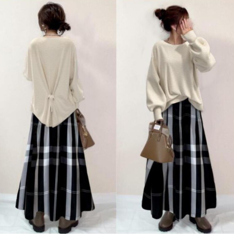 亚马逊跨境后背系带毛衣