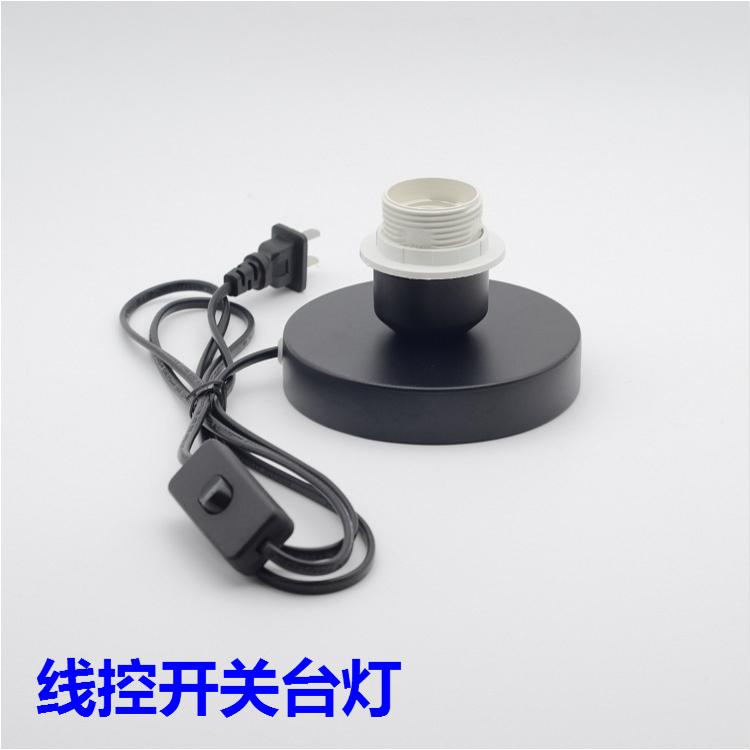 E27螺口全牙灯头台灯灯座卧室图片
