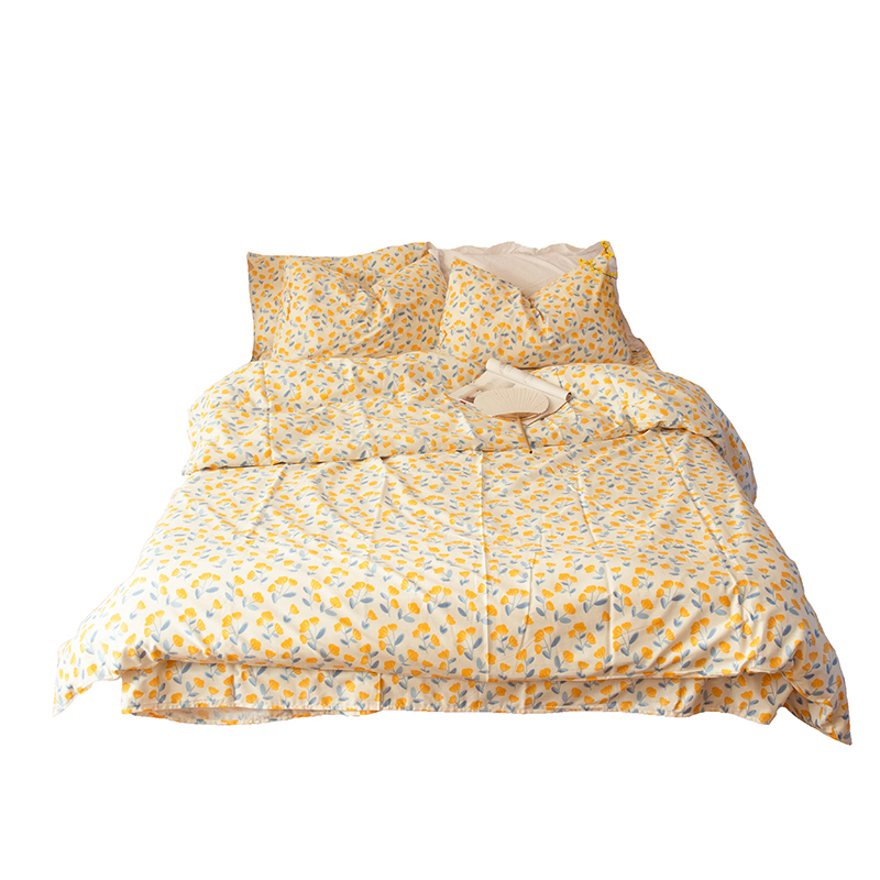 少女系斜纹床单单件 被单双人全棉被套200*230学生宿舍三件套