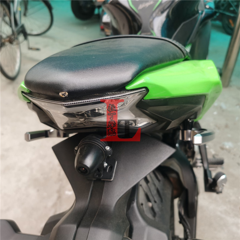 适用川崎 ninja650 Z650 17-22年铝合金改装后扶手后乘客拉弓扶手