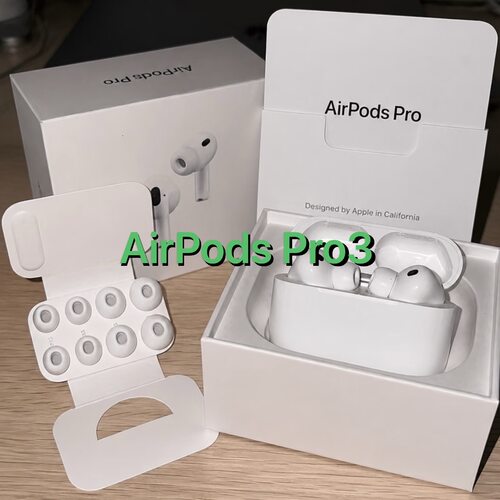AirPodsPro3代蓝牙耳机2026新款无线降噪精确查找国行海外版