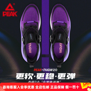 网面百搭情侣减震透气运动态极2plus跑鞋 Peak 匹克态极2.0跑步鞋
