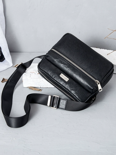 Мужская сумка на одно плечо, ремешок для сумки для отдыха, небольшая сумка, кожаный рюкзак