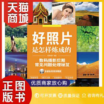 正版图书  好照片是怎样炼成的——数码摄影后期常见问题处理秘笈(多媒体视频讲解版)使用感如何?