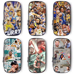 篮球笔袋多功能大容量学生金州勇士文具盒铅盒斯蒂芬库里笔袋新款