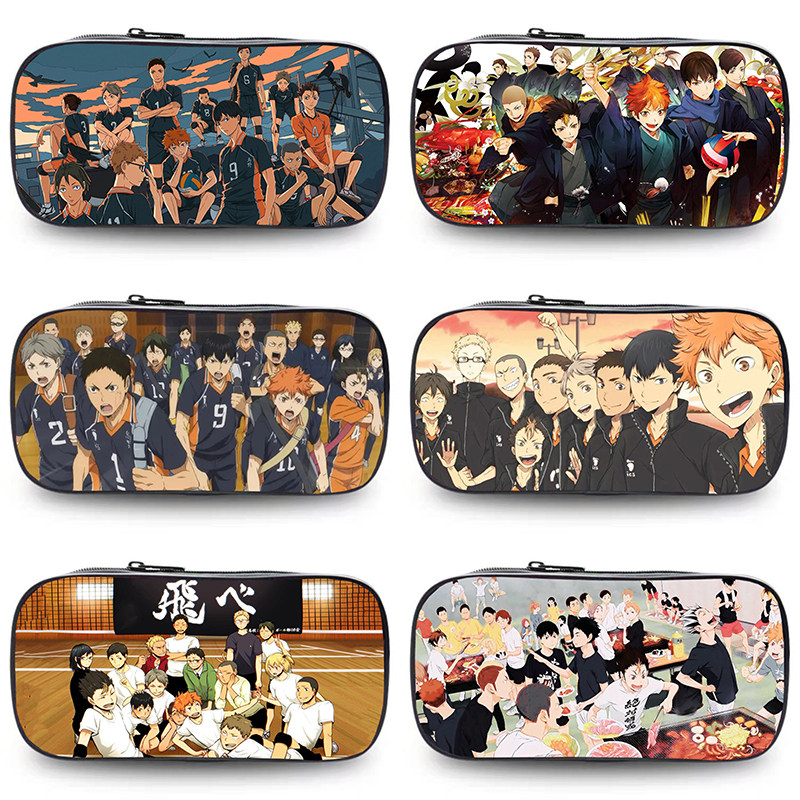 排球少年 周边 动漫二次元 笔袋 文具袋 文具盒 日向翔阳 及川彻