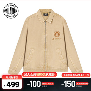 PALLADIUM帕拉丁上装刺绣标男女同款宽松牛仔外套1013494
