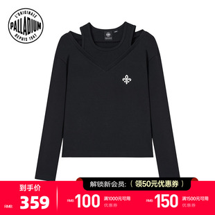 长袖 简约设计女款 T恤1913564 时尚 PALLADIUM帕拉丁上装