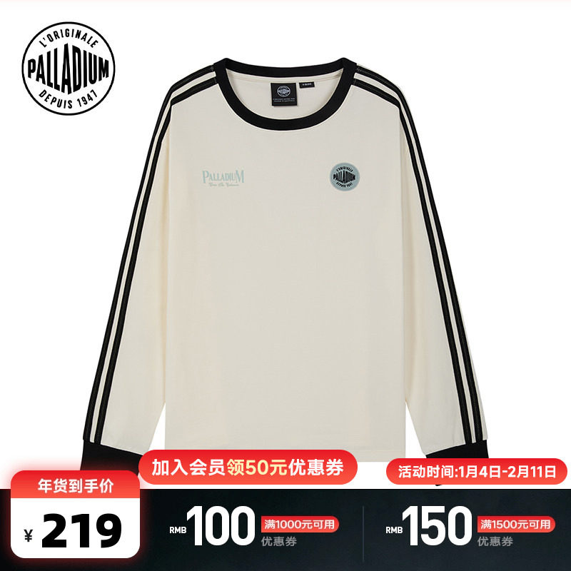 PALLADIUM帕拉丁女款长袖T恤1913460,运动服/休闲服装,运动T恤,淘宝优惠券,粉丝福利购,淘宝优惠卷