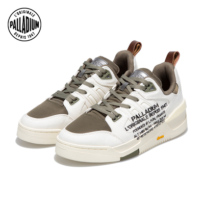 PALLADIUM帕拉丁休闲鞋复古平跟圆头系带低帮男款板鞋09000