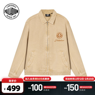 PALLADIUM帕拉丁上装刺绣标男女同款宽松牛仔外套1013494